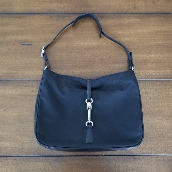 Coach Handbags - Black Coach small mini shoulder clip bag